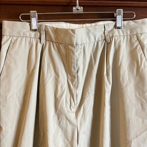 Vintage Brooks Brothers Women’s Beige Pleated Trousers